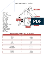 Partes de La Casa en Kiche