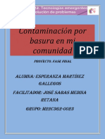 Contaminación Por Basura en La Ciudad