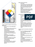 Safety in Clinical Hematology Laboratory