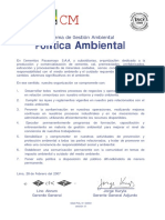 Politica Ambiental CPSAA Ver 01