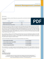 Funds % of Par Value of Rs. 50/-Dividend (RS.)