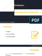 Fusion SCM Professor Extensible Flexfields Eff