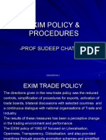 Exim Policy