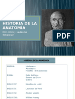 Historia de La Anatomía