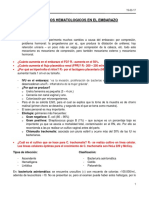 Trastornos Hematologicos en El Embarazo