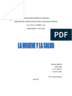 Ensayo Sobre La Higiene y La Salud