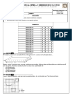 Avaliação Diagnóstica 1º Ano