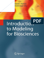 Introduction To Modeling For Biosciences