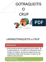 Laringotraqueobronquitis o Crup