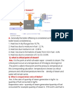 Boiler Study Notes