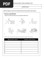 Guía de Ciencias Naturales22-06 Guia Fuerza y Movimiento