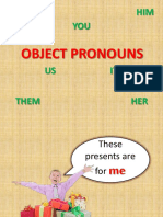 3 - Object Pronouns