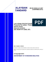 MS Iec 60364 4 41 2007 Confirmed 2015 Prepdf