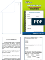 Matemáticas. Cuaderno de Ejercicios. Primaria. 4to Grado