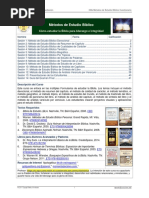 Métodos de Estudio Bíblico Cuestionario PDF