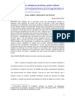 FIAD 2010 A Pesquisa Sobre Reescrita de Textos