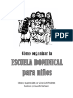 Como Organizar La Escuela Dominical PDF