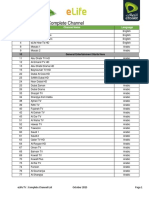 ELife Complete Channel List