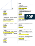 Evaluación Semanal