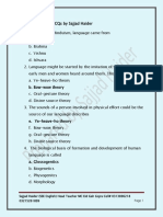 Part 4 Linguistics MCQs by Sajjad Haider