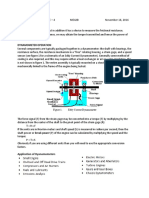 Angielou S. Sialana Bsme - 4 ME42B November 18, 2016: Dynamometer