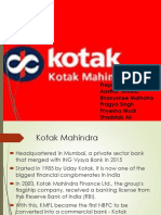 Kotak Mahindra Strategy