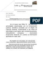 Propuesta Didáctica 1er Año - Diagnóstico y Desarrollo