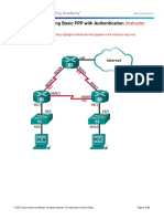 3.4.1.5 Lab - Troubleshooting Basic PPP With Authentication - ILM