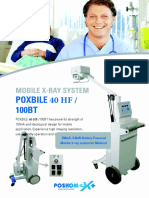 Equipo RX Portátil Poskom Poxbile 100bt