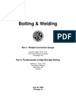 Bolting and Welding