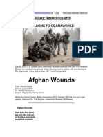 Military Resistance 8H5 Afghan Wounds