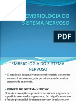 Embriologia Do Sistema Nervoso