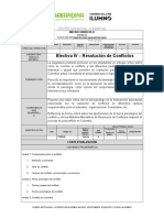 Syllabus - Electiva IV Resolución Conflictos Editable