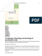 The Biology, Physiology and Sociology of Reproduction