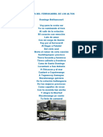 Letra Del Ferrocarril de Los Altos