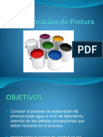 Elaboración de Pintura