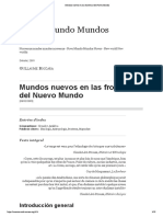 BOCCARA, Guillaume. Mundos Nuevos en Las Fronteras Del Nuevo Mundo