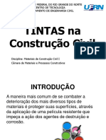 Aula 13 - Tintas Na Construção Civil PDF