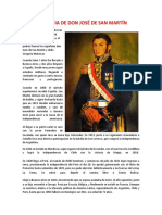 Biografia de Don José de San Martín