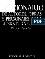 Diccionario de Autores Obras Y - Vicente Lopez