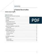 Fusion Receivables Cloud SmartReceipts Implementation Activity