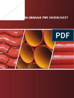 DS EN877 Epoxy Cast Iron Pipes&fittings