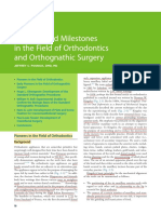 2 Pioneers and Milestones in The Field of Orthodontics and Orthognathic Surgery 2014 Orthognathic Surgery