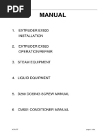 Extruder System Manual