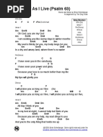 As-Long-As-I-Live by Team Song Sheet PDF