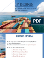 Ship Design: Different Types of Phases in Design Spiral