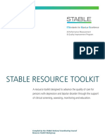 Standards For Bipolar Excellence - STABLE - Toolkit PDF