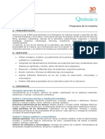 Química. Programa UBA XXI