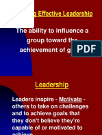 OB 29 IO - 10 Providing Effective Leadership