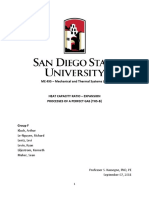 Expansion Process of A Perfect Gas PDF